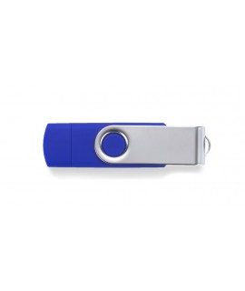U-disc TWISTER 8 GB - niebieski - Gadżety reklamowe