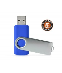 Pamięć USB TWISTER 8 GB - niebieski - Gadżety reklamowe