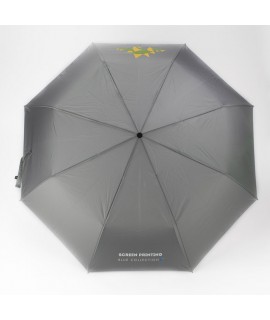 Worek na sznurkach z parasolem RAINY - SZARY - PARASOLE
