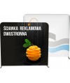 Ścianka reklamowa PROSTA 250x230cm tekstylna dwustronna