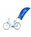 Flaga winder 220x70cm (flaga 160x70cm) z uchwytem do roweru