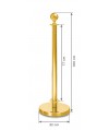 Słupek Cafeteria - złoty