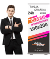 Rollup / Roll-up Classic 100x200 - WZMOCNIONY