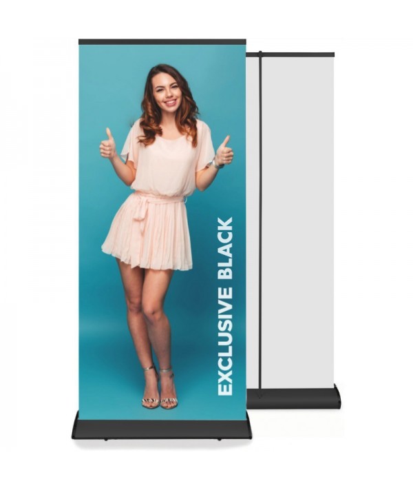 Roll Up Exclusive Black 85x200 - Exclusive Black
