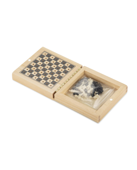 Szachy drewniane ILDE