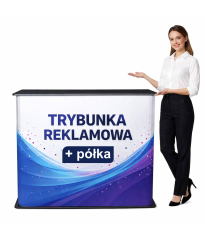 Trybunka Promo 4 z półką - MOCNY BLAT