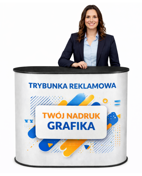 Trybunka Promo 2 z półką - MOCNY BLAT