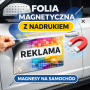 Folia magnetyczna z nadrukiem 1440 dpi – magnesy reklamowe na wymiar | Cięcie po obrysie